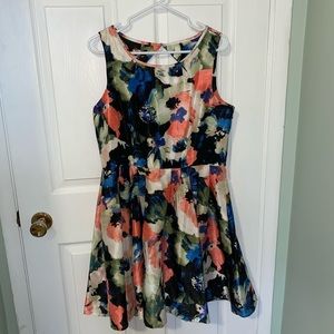 JULIAN TAYLOR Floral Dress Size 12